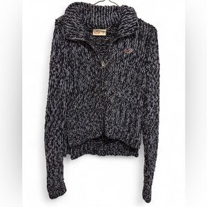 Vintage Y2K Hollister Knit Half Zip Sweater
